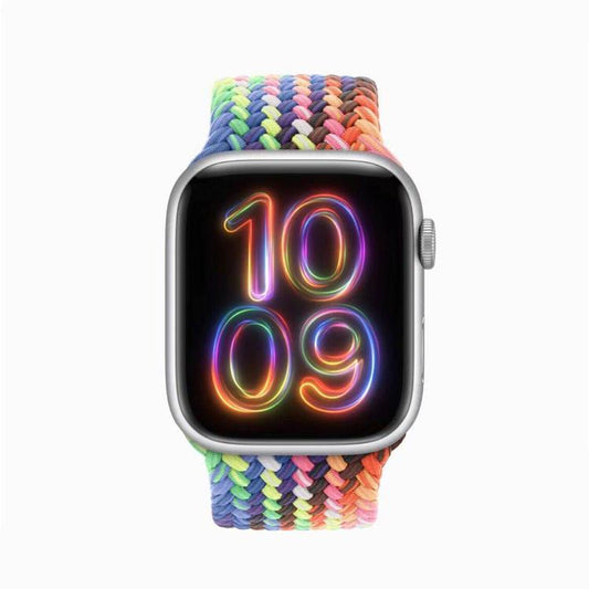 For Apple Watch 46mm / 49mm / 45mm / 44mm Kalebol Nylon Loop Magnetic Buckle Watch Band(Colorful) - Watch Bands by Kalebol | Online Shopping UK | buy2fix
