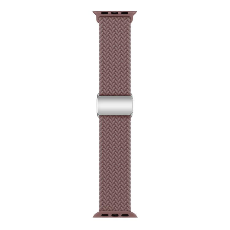 For Apple Watch 46mm / 49mm / 45mm / 44mm Kalebol Nylon Loop Magnetic Buckle Watch Band(Smoky Purple) - Watch Bands by Kalebol | Online Shopping UK | buy2fix