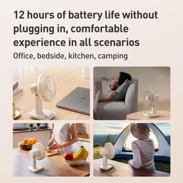 MOMAX IF20L2 Mini Soft Wind Desktop Electric Fan(Gold) - Electric Fans by MOMAX | Online Shopping UK | buy2fix