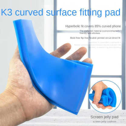 Universal Curved Screen Soft Silicone Pad - Working Mat by buy2fix | Online Shopping UK | buy2fix