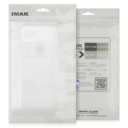 For iPhone 16e imak UX-5 Series Super Slim Transparent Shockproof TPU Protective Case(Transparent) - iPhone 16e Cases by imak | Online Shopping UK | buy2fix