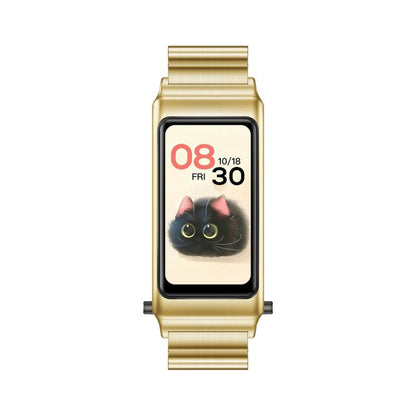 K80 1.57 inch Steel Band IP67 Earphone Detachable Smart Watch, Support Bluetooth Call(Gold) - Smart Watches by buy2fix | Online Shopping UK | buy2fix