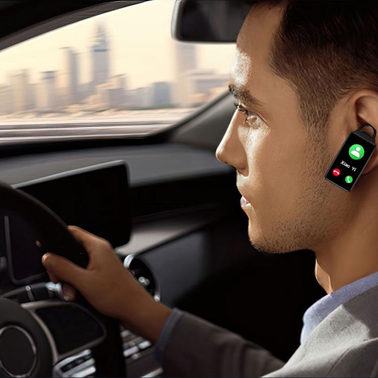 K80 1.57 inch Steel Band IP67 Earphone Detachable Smart Watch, Support Bluetooth Call(Gold) - Smart Watches by buy2fix | Online Shopping UK | buy2fix