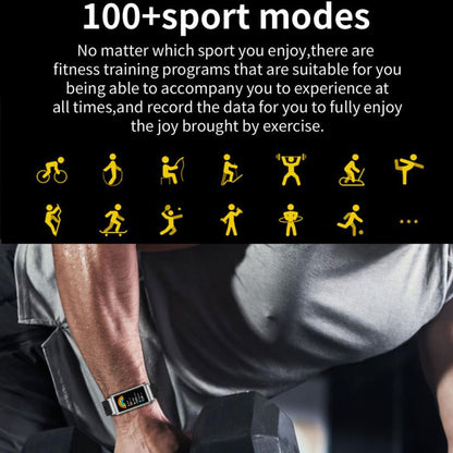 K80 1.57 inch Steel Band IP67 Earphone Detachable Smart Watch, Support Bluetooth Call(Black) - Smart Watches by buy2fix | Online Shopping UK | buy2fix