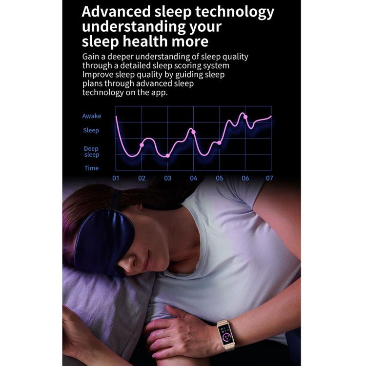 K80 1.57 inch Steel Band IP67 Earphone Detachable Smart Watch, Support Bluetooth Call(Gold) - Smart Watches by buy2fix | Online Shopping UK | buy2fix