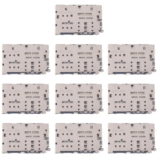 For Galaxy Galaxy A5 2016 SM-A510 10pcs Original SIM + Micro SD Card Reader - Others by buy2fix | Online Shopping UK | buy2fix
