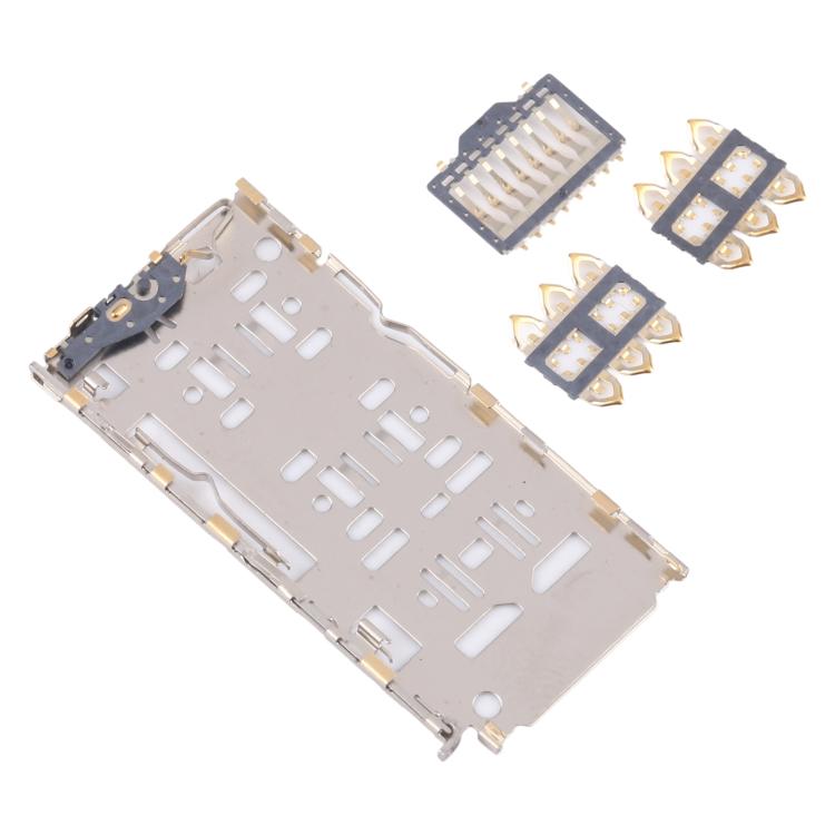For Galaxy A20 SM-A205 10pcs Original SIM + Micro SD Card Reader - Others by buy2fix | Online Shopping UK | buy2fix