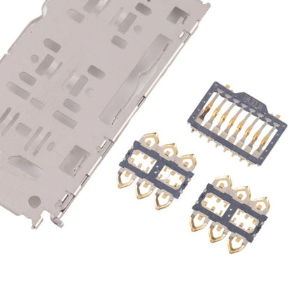 For Galaxy A20 SM-A205 10pcs Original SIM + Micro SD Card Reader - Others by buy2fix | Online Shopping UK | buy2fix