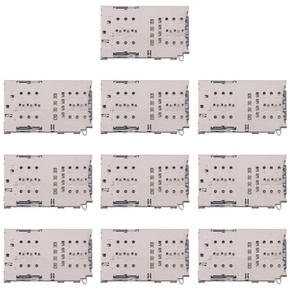 For Galaxy S8+ SM-G955 10pcs Original SIM + Micro SD Card Reader - Others by buy2fix | Online Shopping UK | buy2fix