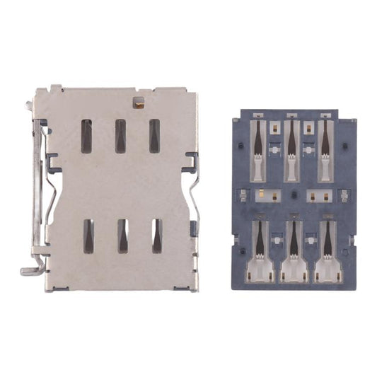 For Galaxy S23 5G SM-S911 10pcs Original SIM Card Reader -  by buy2fix | Online Shopping UK | buy2fix