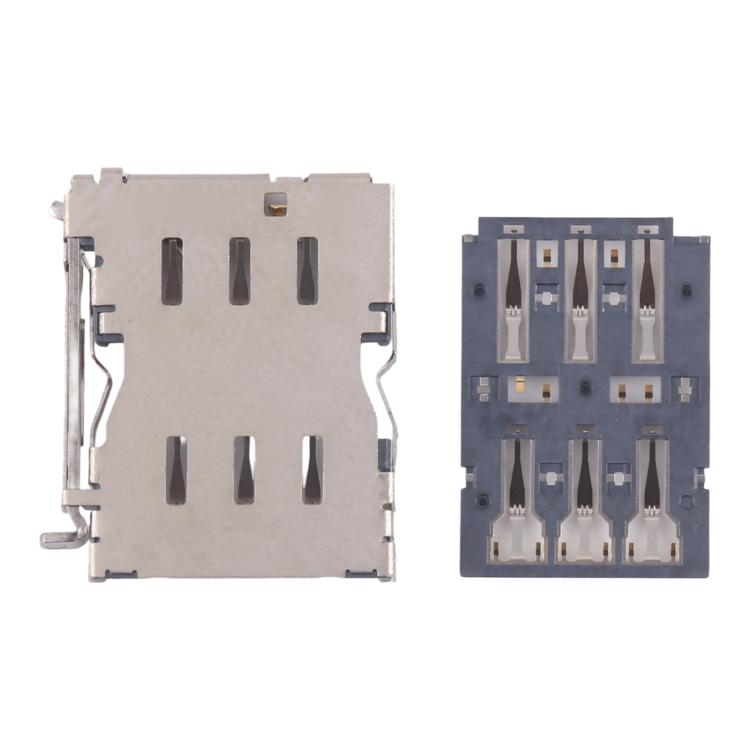 For Galaxy S23 Ultra 5G SM-S918 10pcs Original SIM Card Reader -  by buy2fix | Online Shopping UK | buy2fix