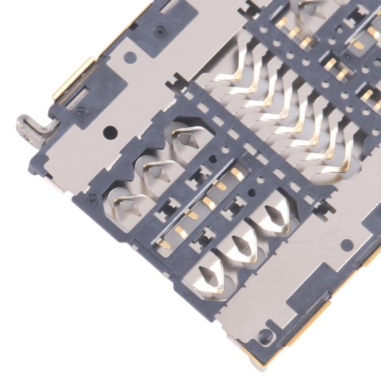 For Huawei P10 10pcs Original SIM + Micro SD Card Reader - Card Socket by buy2fix | Online Shopping UK | buy2fix