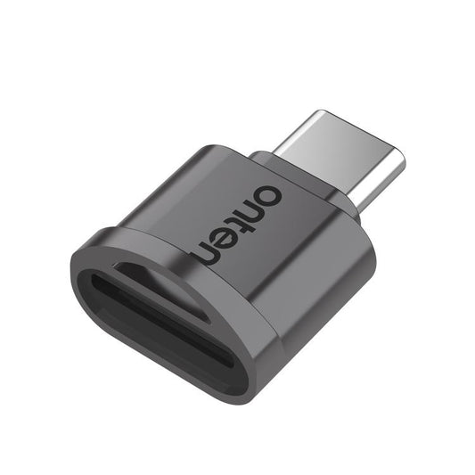 Onten OTN-CR533 Type-C to Micro SD/TF Card Reader(Black) - Card Reader by Onten | Online Shopping UK | buy2fix