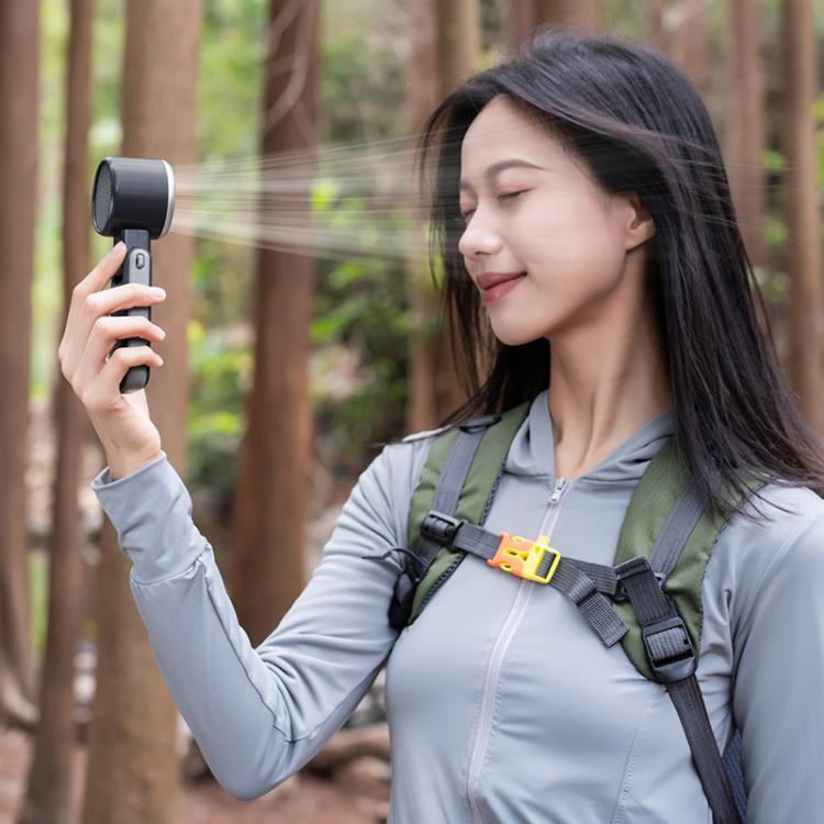 H03 High Speed ??Handheld Folding Fan(Pink) - Electric Fans by buy2fix | Online Shopping UK | buy2fix