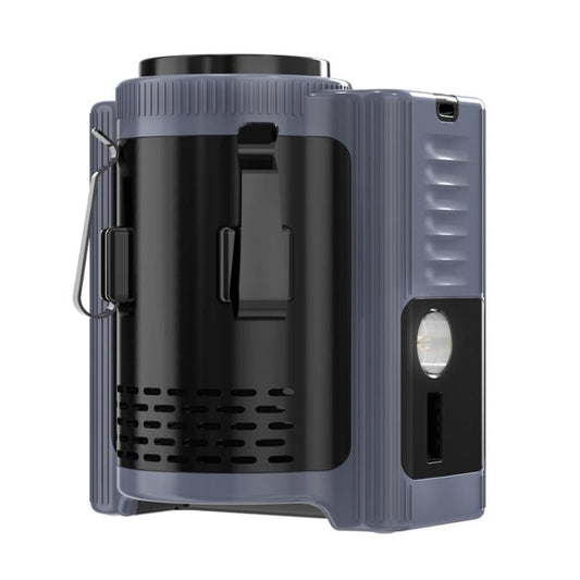 N610Y Waist Hanging High Speed Mini Fan(Grey) - Electric Fans by buy2fix | Online Shopping UK | buy2fix