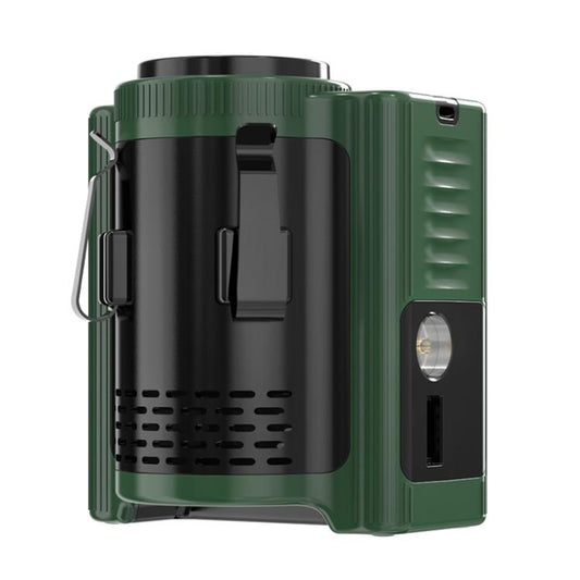 N610Y Waist Hanging High Speed Mini Fan(Green) - Electric Fans by buy2fix | Online Shopping UK | buy2fix