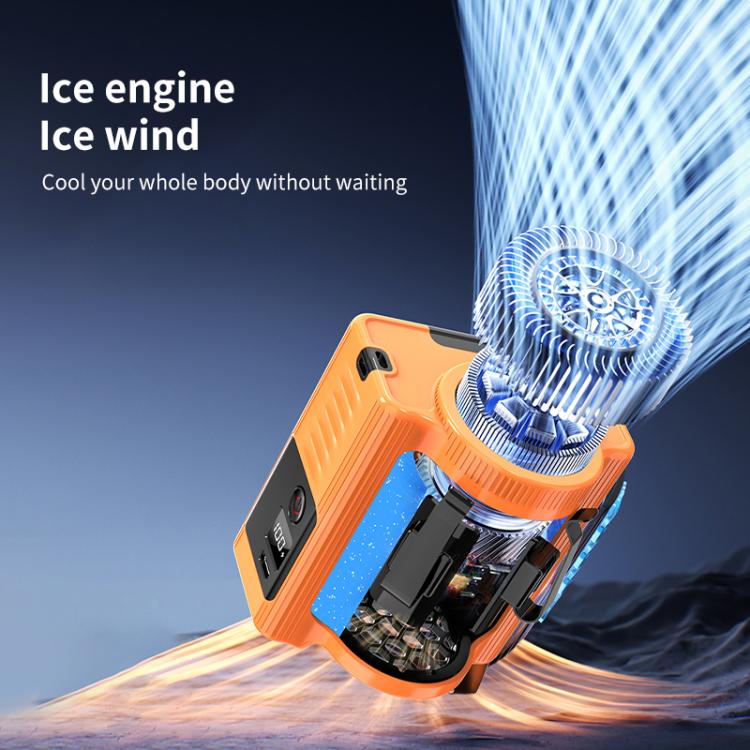 N610Y Waist Hanging High Speed Mini Fan(Green) - Electric Fans by buy2fix | Online Shopping UK | buy2fix