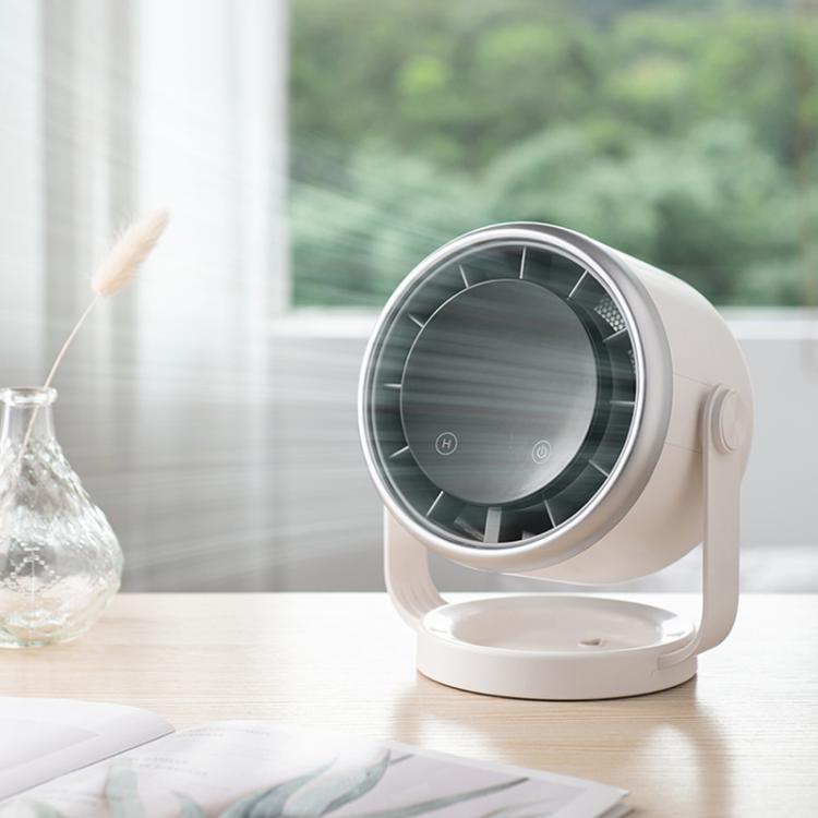 N703 Timed Desktop Air Circulation Electric Fan(White) - Electric Fans by buy2fix | Online Shopping UK | buy2fix