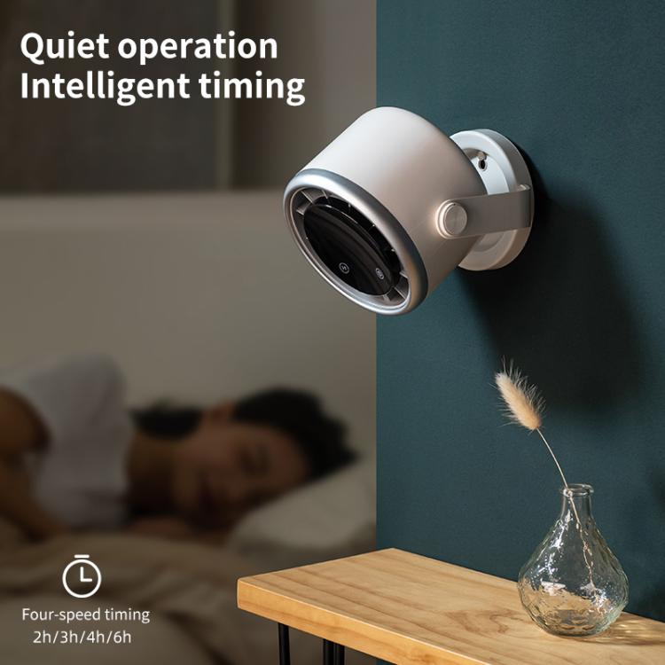 N703 Timed Desktop Air Circulation Electric Fan(White) - Electric Fans by buy2fix | Online Shopping UK | buy2fix