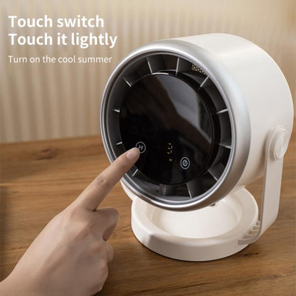 N703 Timed Desktop Air Circulation Electric Fan(White) - Electric Fans by buy2fix | Online Shopping UK | buy2fix