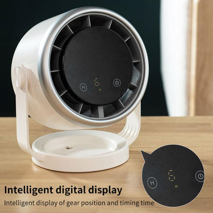 N703 Timed Desktop Air Circulation Electric Fan(White) - Electric Fans by buy2fix | Online Shopping UK | buy2fix