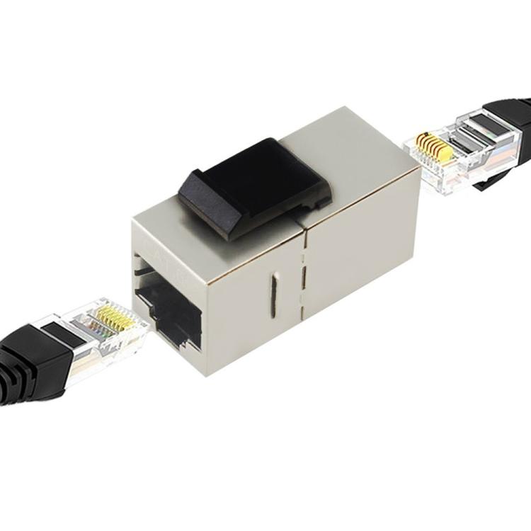 RJ45 Cat6 Shielded in-line Coupler with Keystone Latch - Broadband Amplifiers by buy2fix | Online Shopping UK | buy2fix