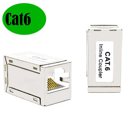RJ45 Coupler Shielded Ethernet Cable Extender, Model:CAT6 - Broadband Amplifiers by buy2fix | Online Shopping UK | buy2fix