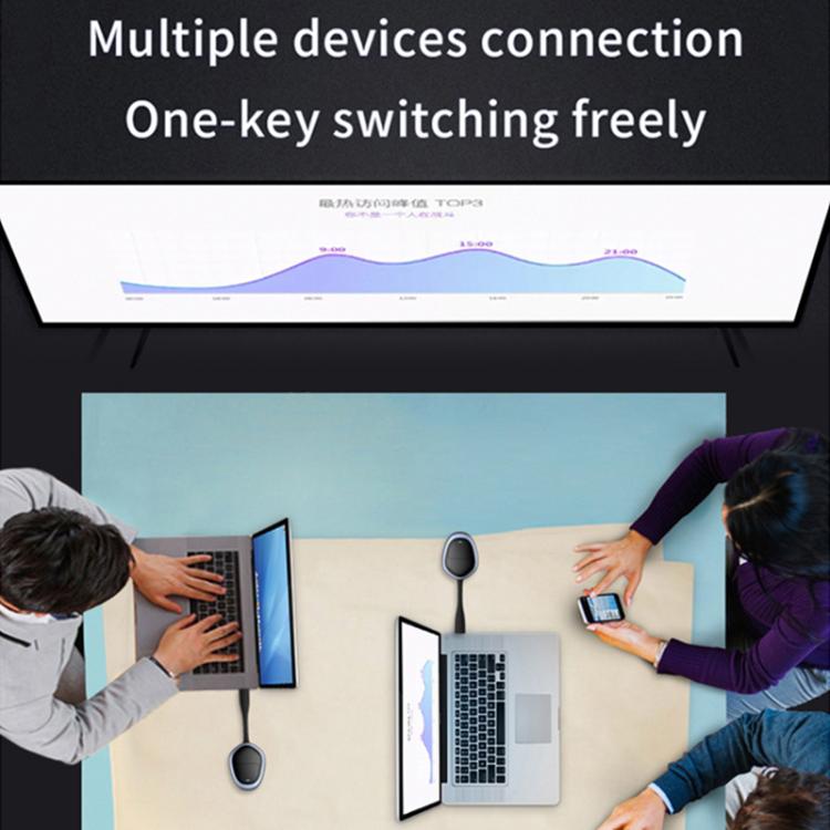 G52+R18 Smart HD Wireless Extender System Screen Mirroring Transmitter Receiver(Space Grey) - Wireless Display Dongle by buy2fix | Online Shopping UK | buy2fix