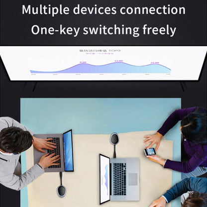 G52+R18 Smart HD Wireless Extender System Screen Mirroring Transmitter Receiver(Space Grey) - Wireless Display Dongle by buy2fix | Online Shopping UK | buy2fix