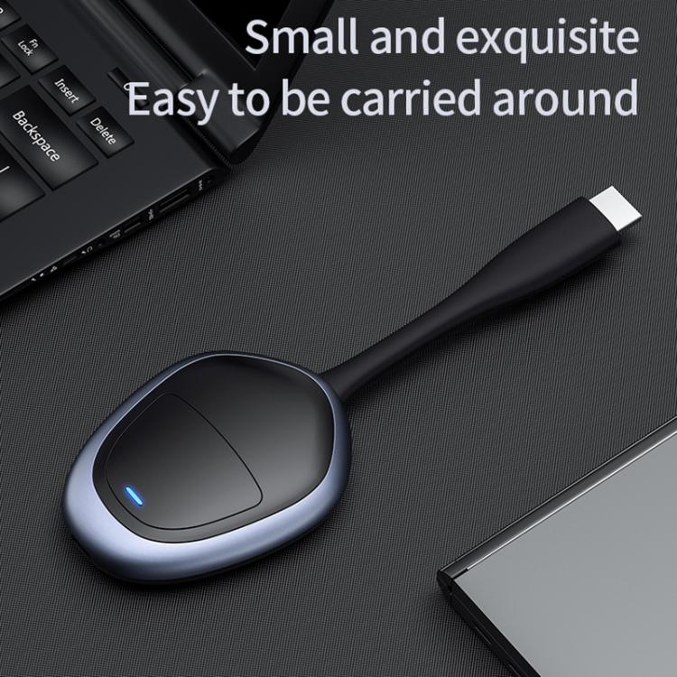 G52+R18 Smart HD Wireless Extender System Screen Mirroring Transmitter Receiver(Space Grey) - Wireless Display Dongle by buy2fix | Online Shopping UK | buy2fix