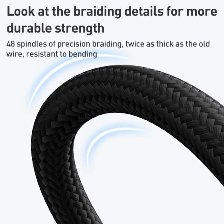 MOMAX DA60 66W USB to USB-C / Type-C Magnetic Braided Fast Charging Cable, Length:1m(Titanium Gold) - USB-C & Type-C Cable by MOMAX | Online Shopping UK | buy2fix