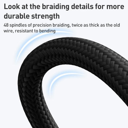 MOMAX DA60 66W USB to USB-C / Type-C Magnetic Braided Fast Charging Cable, Length:1m(Titanium Gold) - USB-C & Type-C Cable by MOMAX | Online Shopping UK | buy2fix