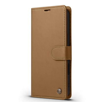 For iPhone 16 Plus Forwenw F6 Series RFID Leather Phone Case(Brown) - iPhone 16 Plus Cases by Forwenw | Online Shopping UK | buy2fix
