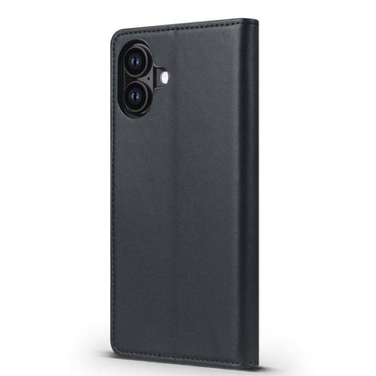 For iPhone 16 Forwenw F6 Series RFID Leather Phone Case(Black) - iPhone 16 Cases by Forwenw | Online Shopping UK | buy2fix