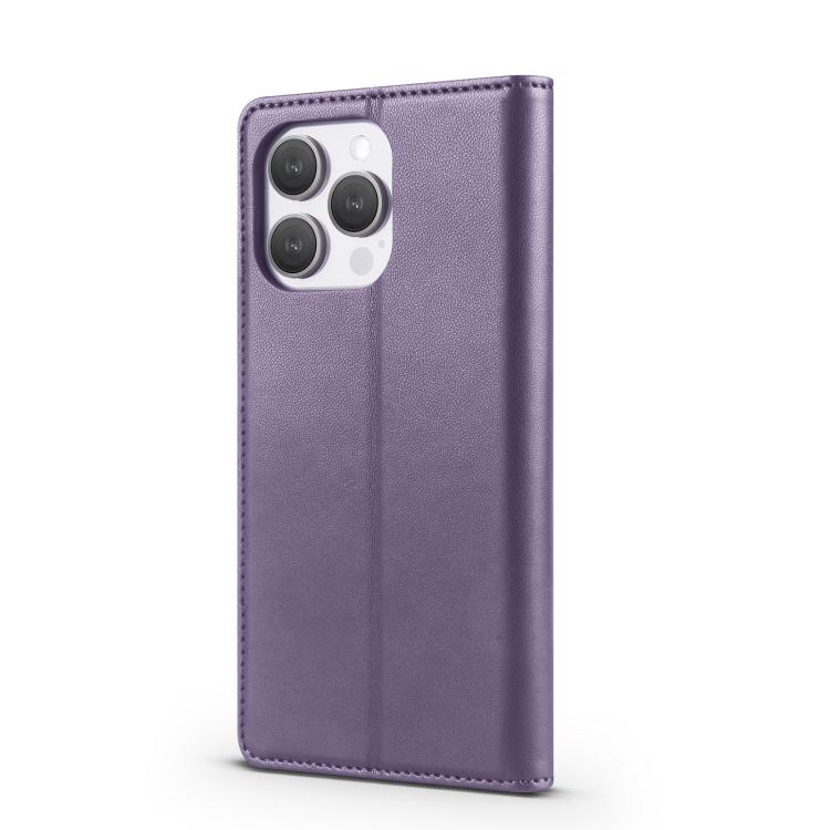 For iPhone 15 Pro Max Forwenw F6 Series RFID Leather Phone Case(Purple) - iPhone 15 Pro Max Cases by Forwenw | Online Shopping UK | buy2fix