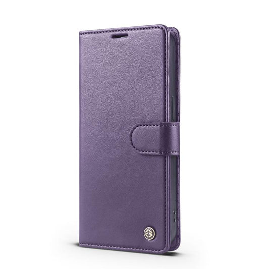 For iPhone 15 Pro Forwenw F6 Series RFID Leather Phone Case(Purple) - iPhone 15 Pro Cases by Forwenw | Online Shopping UK | buy2fix