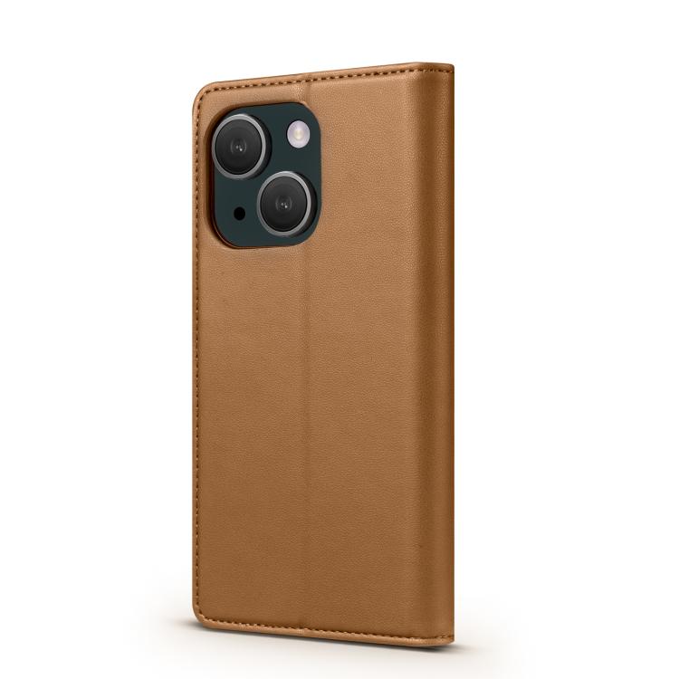 For iPhone 14 Forwenw F6 Series RFID Leather Phone Case(Brown) - iPhone 14 Cases by Forwenw | Online Shopping UK | buy2fix