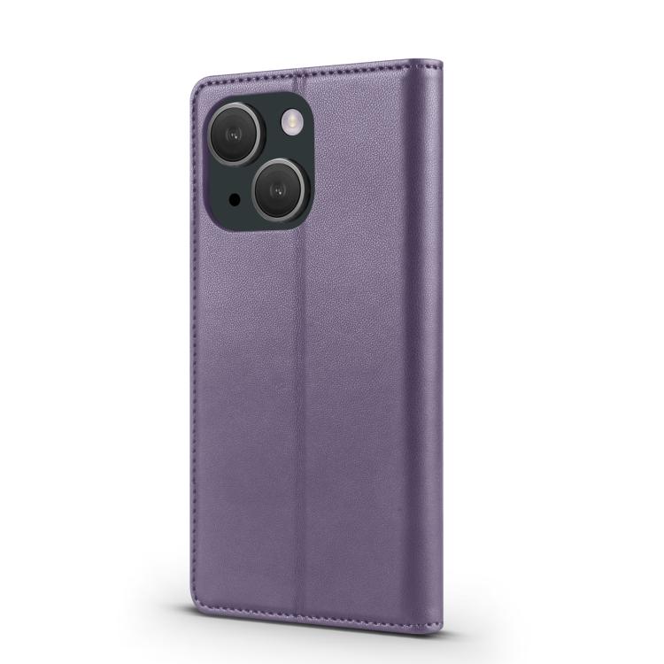 For iPhone 14 Forwenw F6 Series RFID Leather Phone Case(Purple) - iPhone 14 Cases by Forwenw | Online Shopping UK | buy2fix