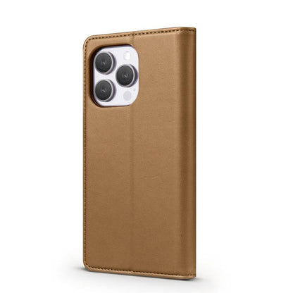 For iPhone 14 Pro Forwenw F6 Series RFID Leather Phone Case(Brown) - iPhone 14 Pro Cases by Forwenw | Online Shopping UK | buy2fix