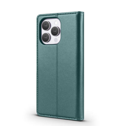 For iPhone 12 Pro Max Forwenw F6 Series RFID Leather Phone Case(Green) - iPhone 12 Pro Max Cases by Forwenw | Online Shopping UK | buy2fix