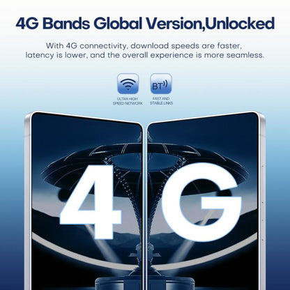 F102 / S25 Ultra, 4GB+64GB, 6.75 inch Android 11 MTK6762 Octa Core, Network: 4G, Dual SIM, Support Wireless Charging, Plug:EU Plug(Titanium Blue) -  by buy2fix | Online Shopping UK | buy2fix