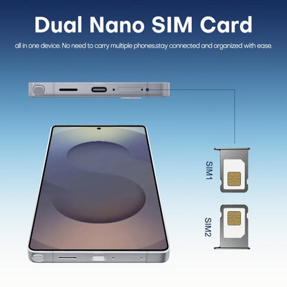 F102 / S25 Ultra, 4GB+64GB, 6.75 inch Android 11 MTK6762 Octa Core, Network: 4G, Dual SIM, Support Wireless Charging, Plug:AU Plug(Titanium Grey) -  by buy2fix | Online Shopping UK | buy2fix