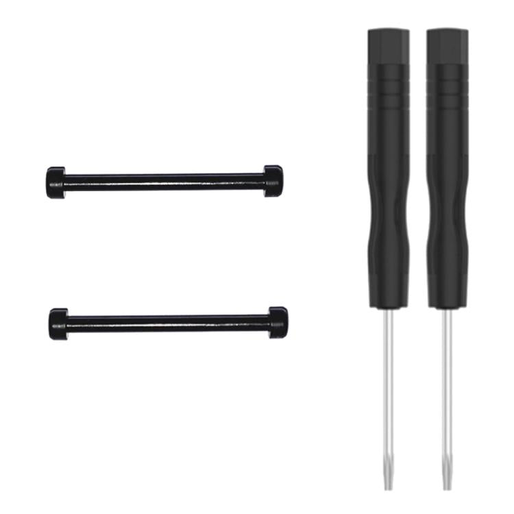 For Amazfit T-Rex 1 Pair Hex Socket Replacement Lug Rod with Screwdriver(Black) - For Amazfit by buy2fix | Online Shopping UK | buy2fix