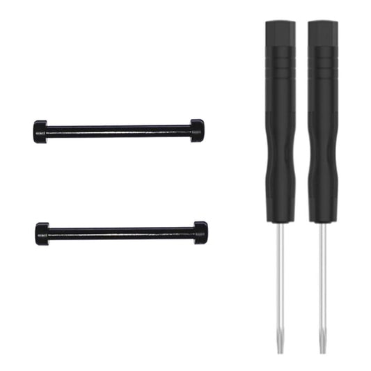 For Amazfit T-Rex 1 Pair Hex Socket Replacement Lug Rod with Screwdriver(Black) - For Amazfit by buy2fix | Online Shopping UK | buy2fix