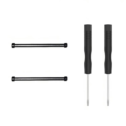 For Amazfit T-Rex Ultra 1 Pair Watch Band Replacement Lug Rod with Screwdriver(Black) - For Amazfit by buy2fix | Online Shopping UK | buy2fix