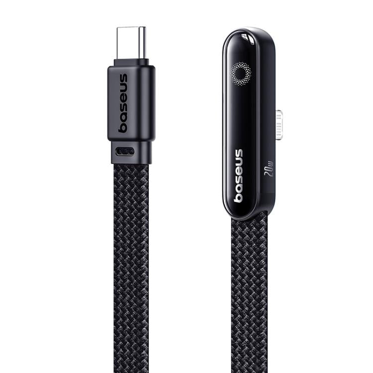 Baseus MVP Series 3 20W Type-C to 8 Pin Fast Charging Data Cable, Length: 2m(Black) - 2 in 1 Cable by buy2fix | Online Shopping UK | buy2fix