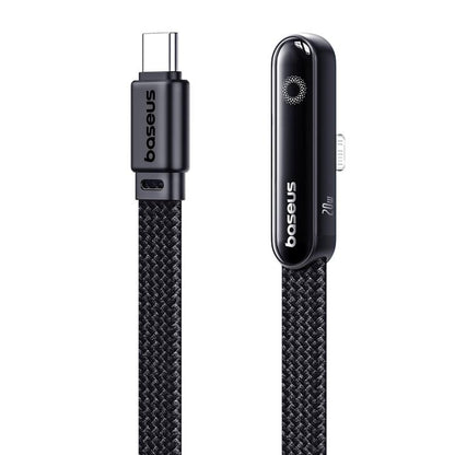 Baseus MVP Series 3 20W Type-C to 8 Pin Fast Charging Data Cable, Length: 2m(Black) - 2 in 1 Cable by buy2fix | Online Shopping UK | buy2fix