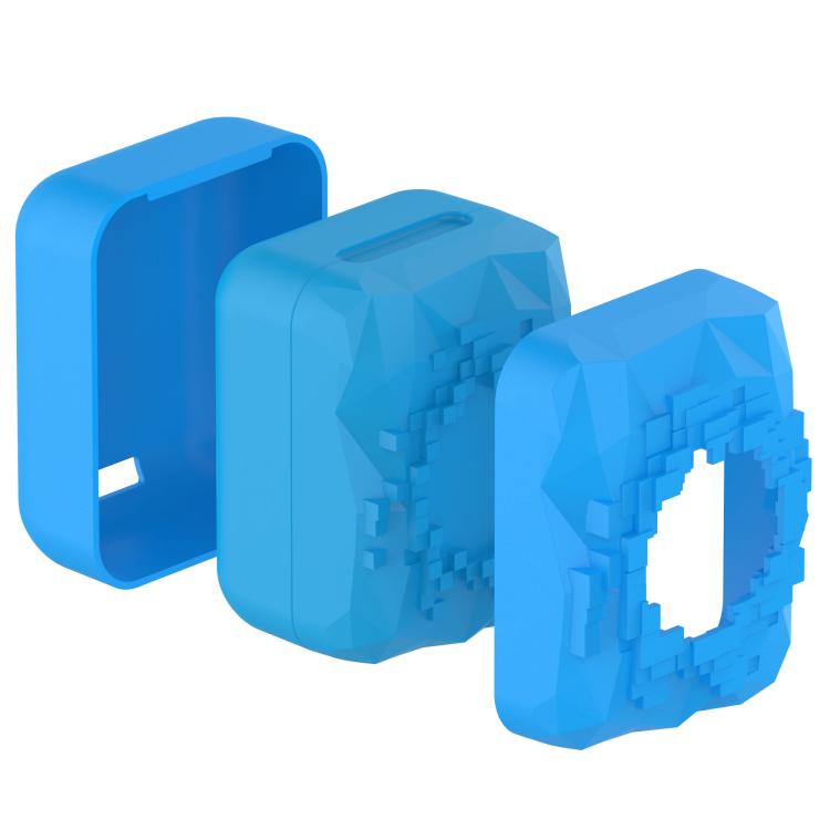 For Bitzee Magicals Interactive Toy Digital Pet Silicone Protective Case(Sky Blue) - Cases by buy2fix | Online Shopping UK | buy2fix