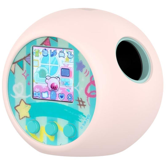 For Punirunes Interactive Toy Digital Pet Silicone Protective Case(Pink)