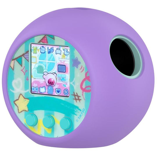 For Punirunes Interactive Toy Digital Pet Silicone Protective Case(Purple)